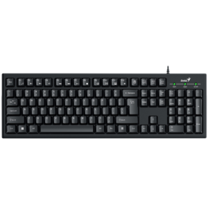 Teclado Genius Kb-100 Smart Alambrico Inteligente negro