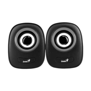 PARLANTE GENIUS SP-Q160 GRIS, 6W, 2.0 MULTIMEDIA, STEREO USB, 3.5MM - P/N: 31730027400